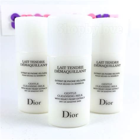 christian dior gentle cleansing milk.